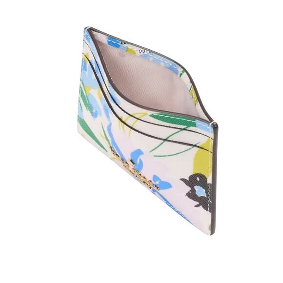 Kate Spade New York Authentic Boxed Madison Floral Small SlimCard Holder NEW - Picture 4 of 5